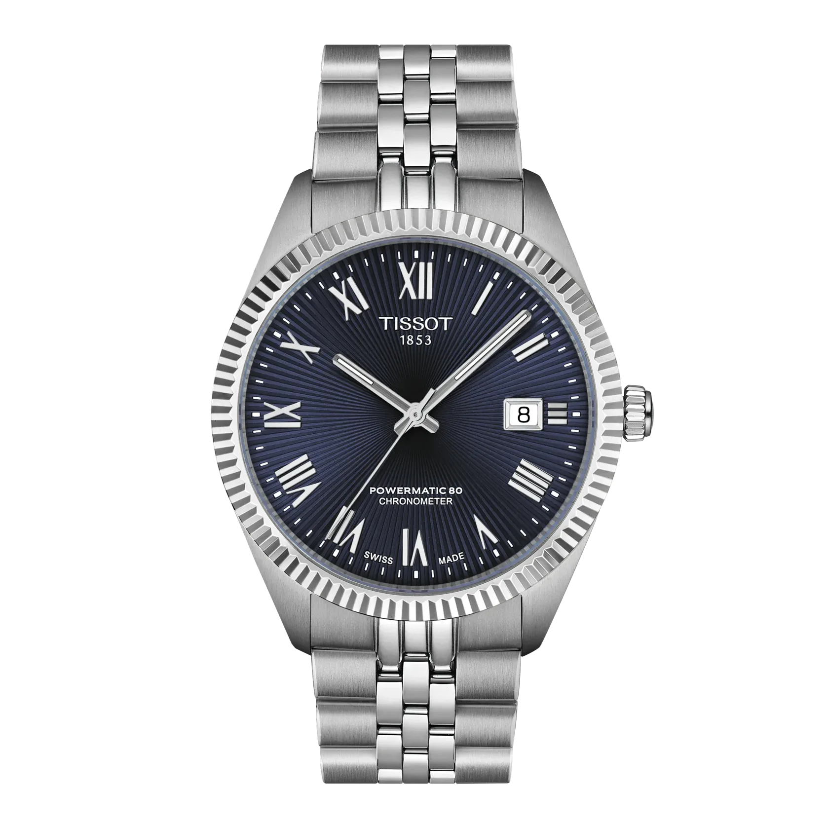 Tissot Ballade Powermatic 80 COSC 39mm Blau Herrenuhr T156.408.11.043.00