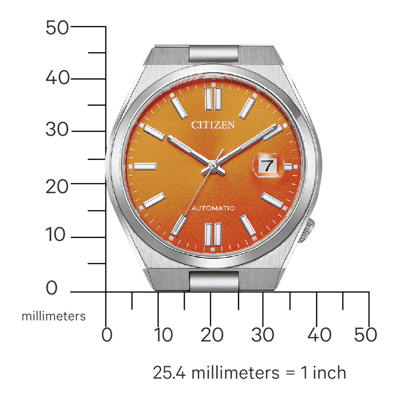 Citizen Herrenuhr Tsuyosa Automatik Kollektion NJ0151-88Z