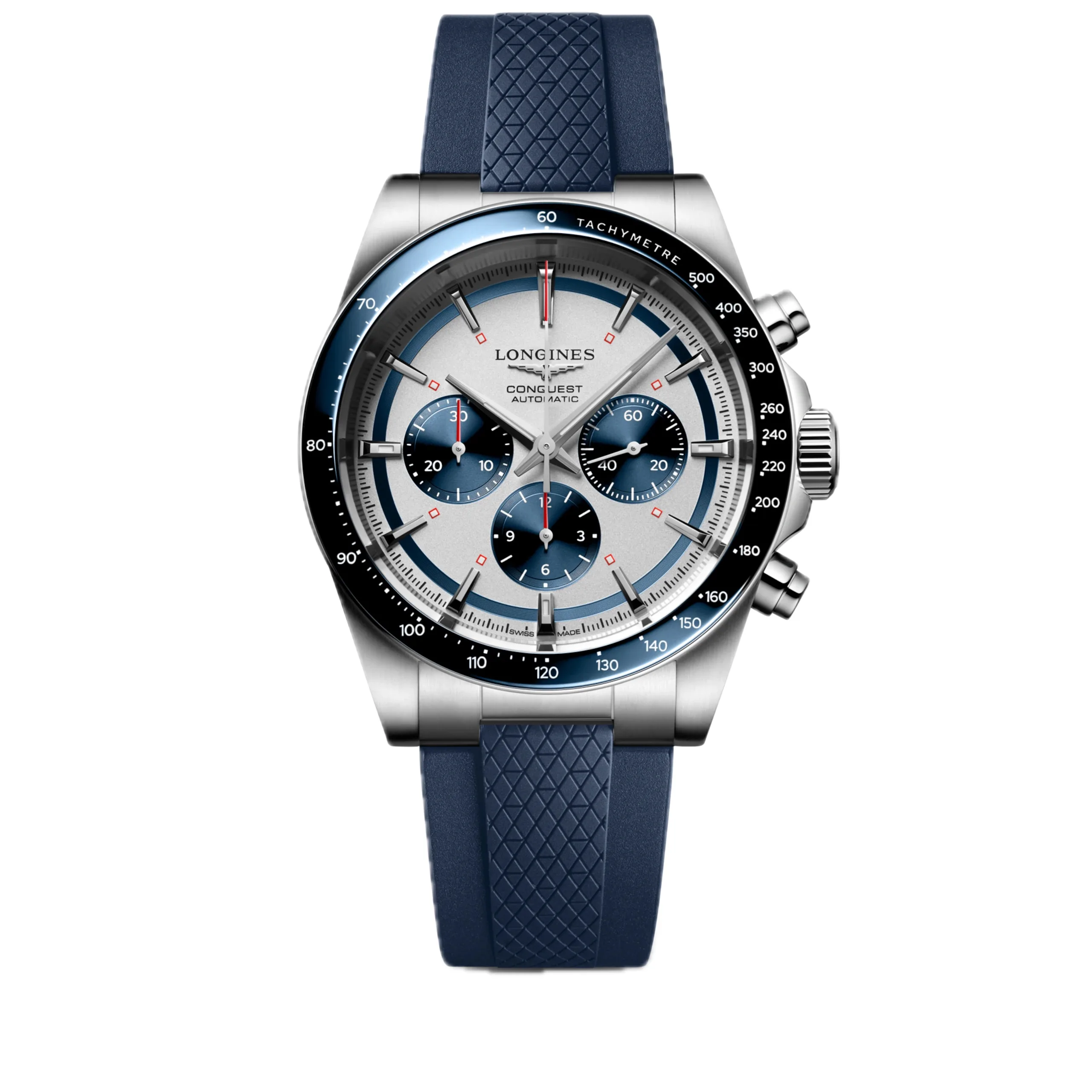 Longines Conquest Chronograph Blau Herrenuhr L3.835.4.98.9