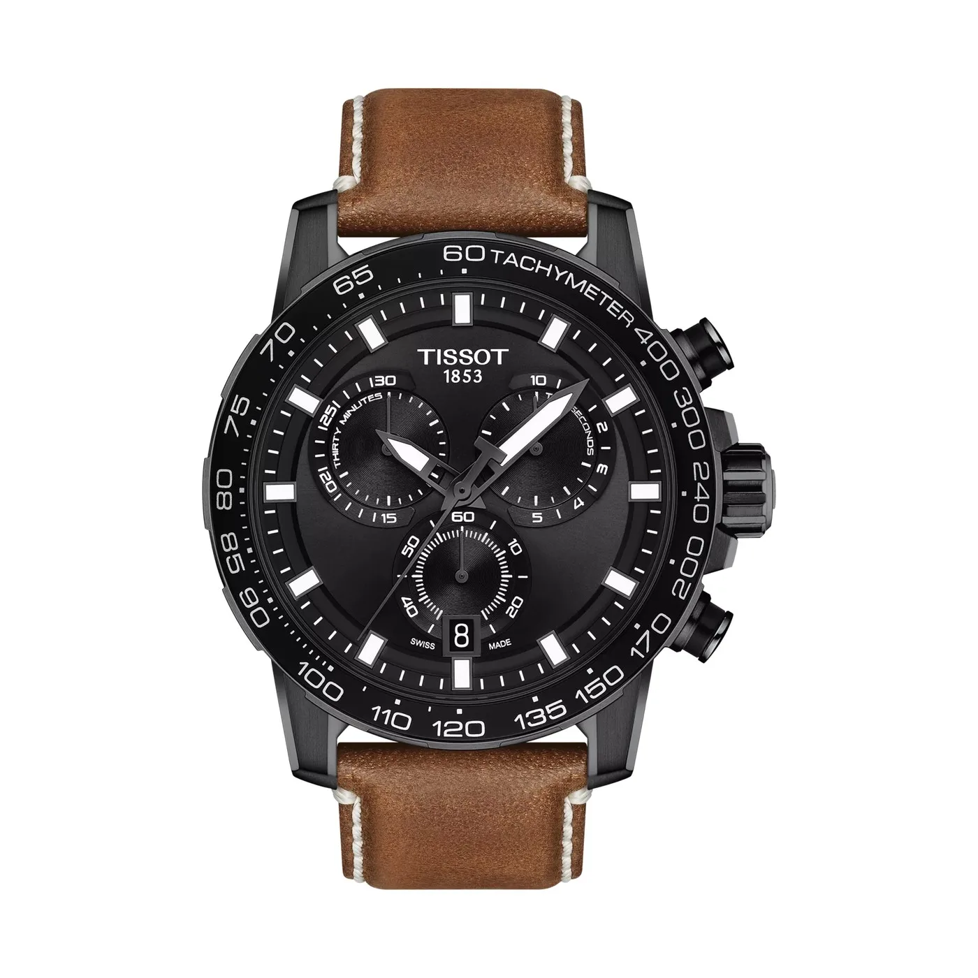 Tissot SUPERSPORT CHRONO Herrenuhr T125.617.36.051.01 Set mit Edelstahlband 