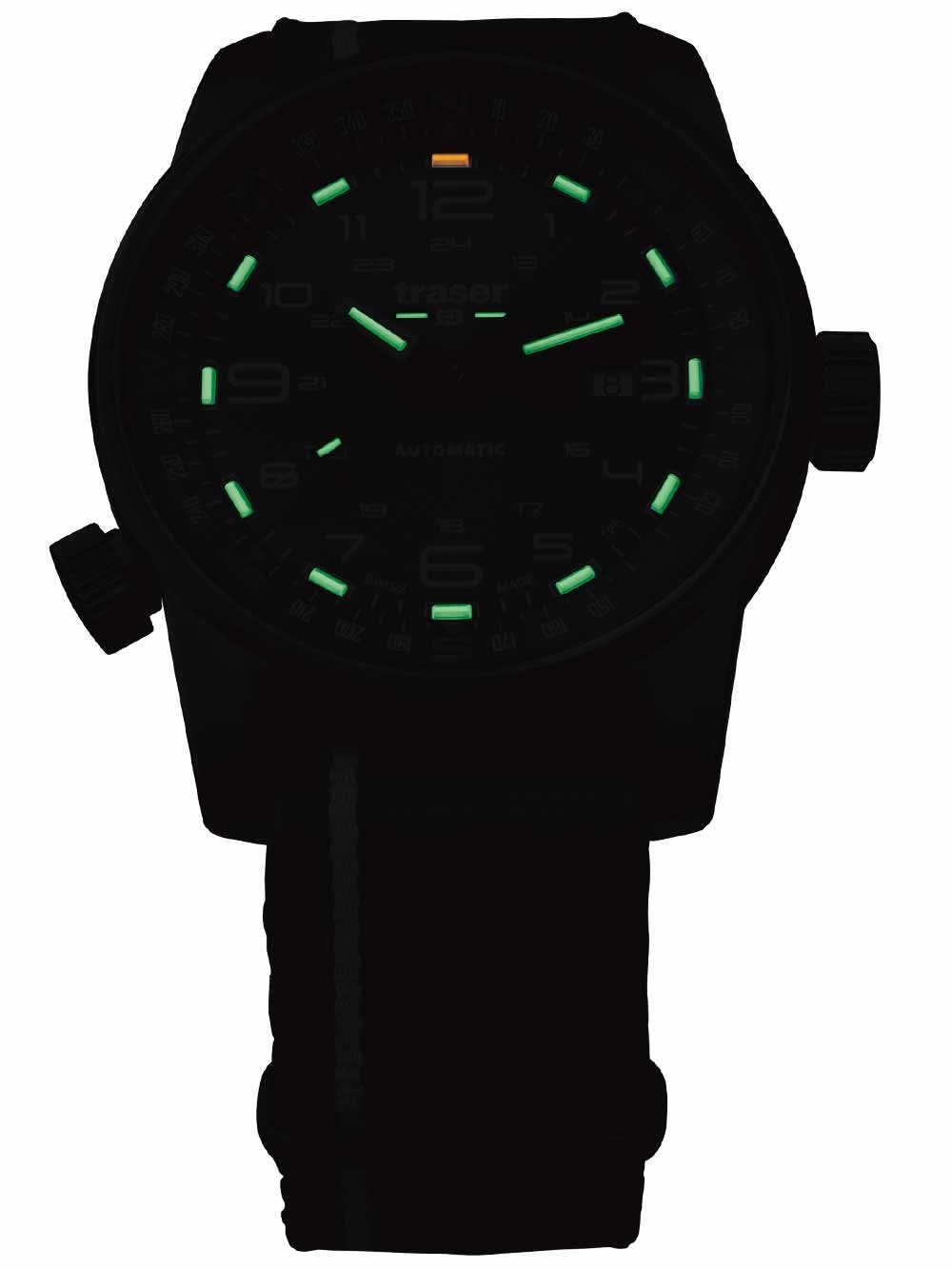 Traser H3 P68 Pathfinder Automatic Black Herrenuhr 107718