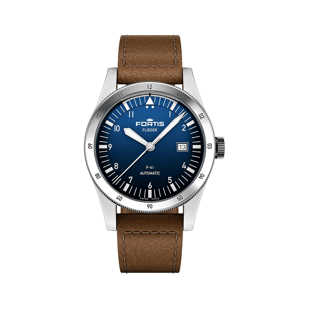 Fortis FLIEGER F-41 Automatic Liberty Blue Herrenuhr F4220025