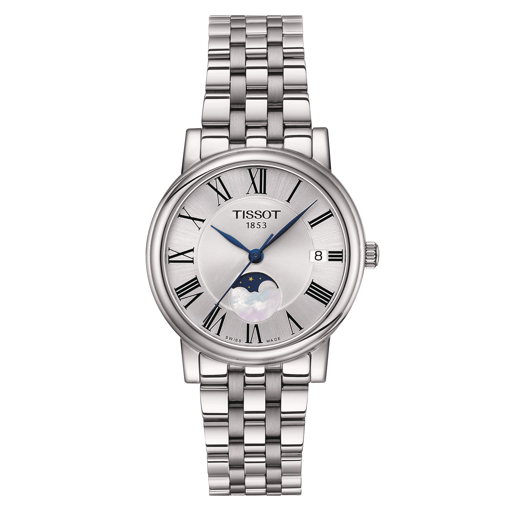Tissot Carson Damenuhr Lady Moonphase T122.223.11.033.00