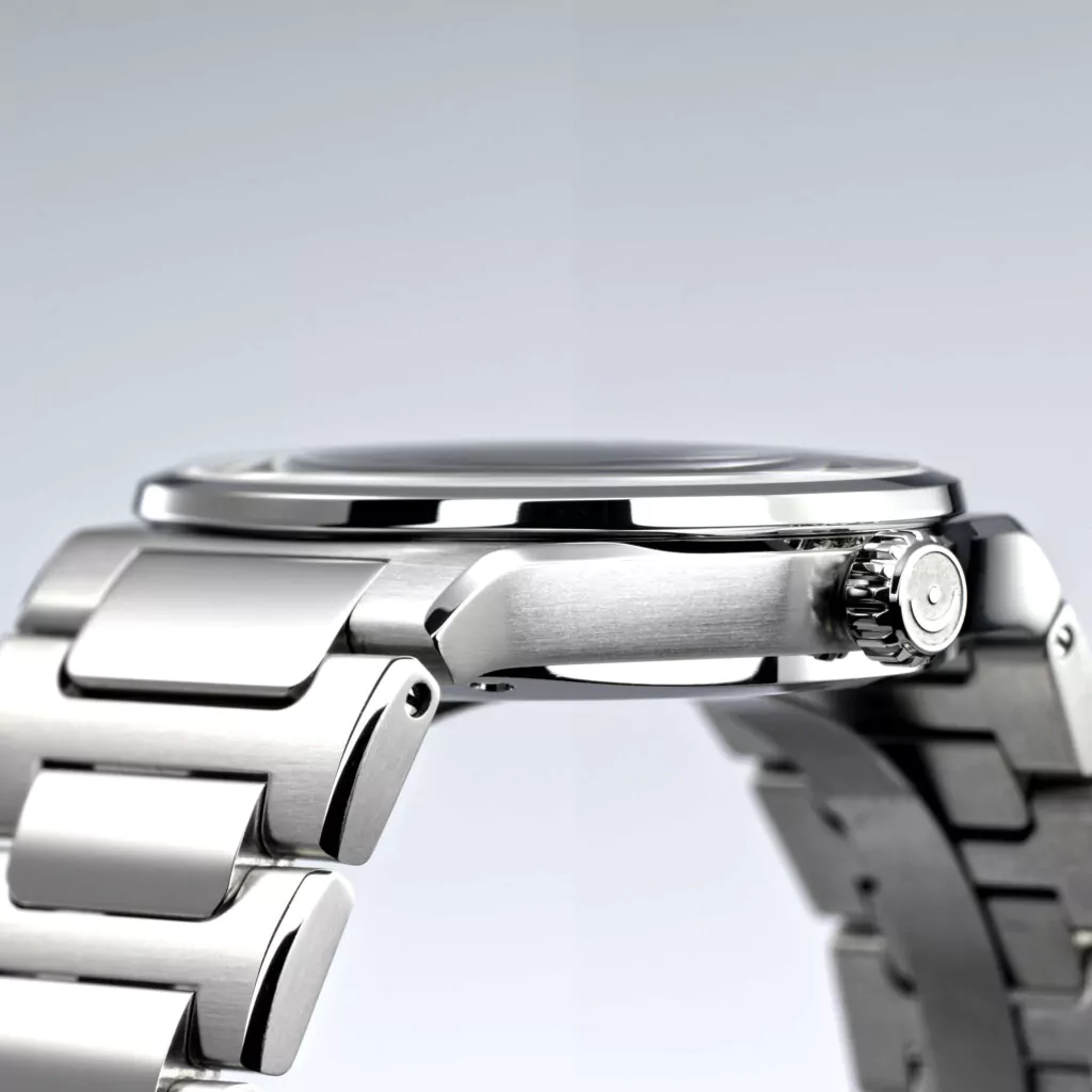 Meister Singer Kaenos Open Date, Sonnenschliff Petrol, Automatikuhr Herrenuhr KSOD939