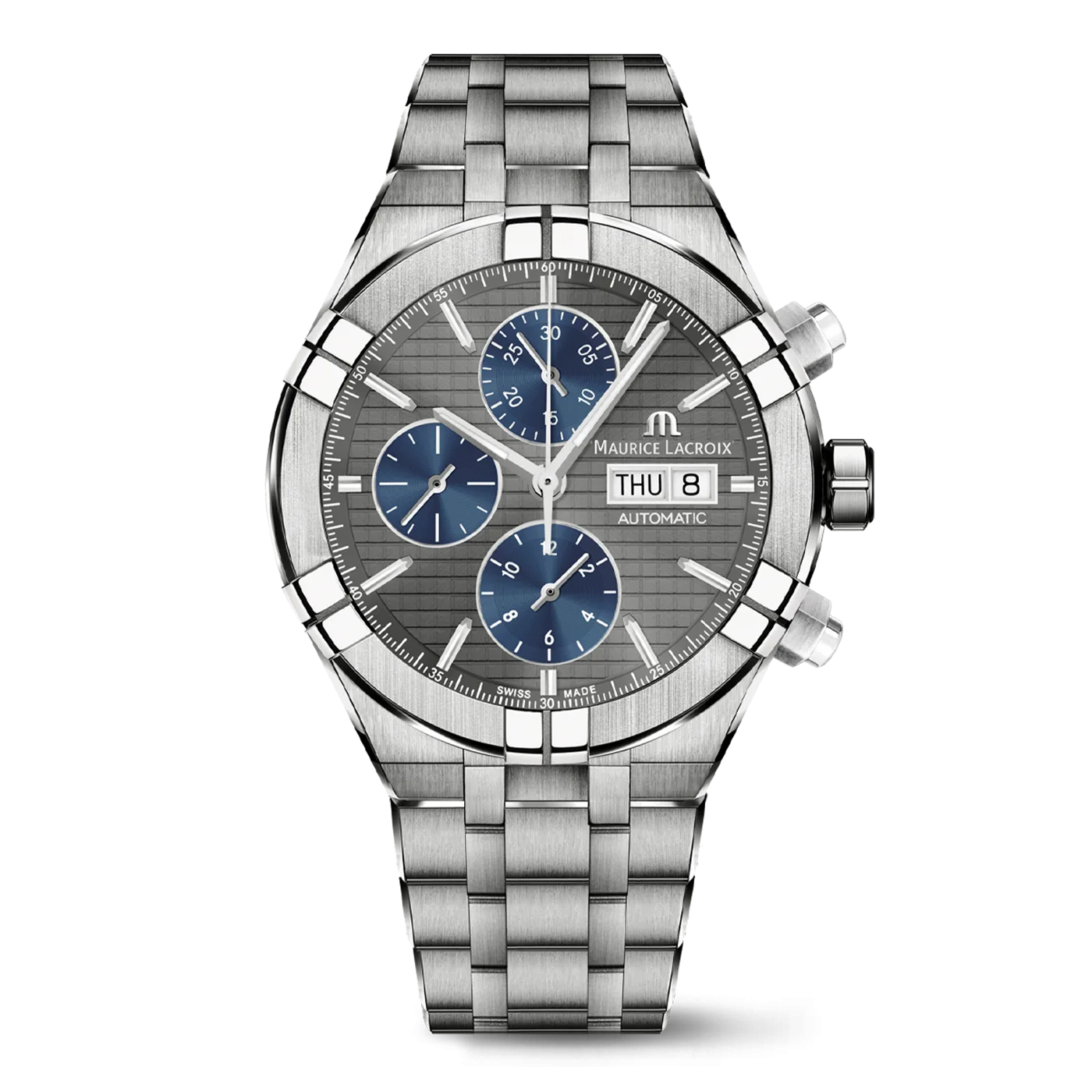 Maurice Lacroix Aikon Chronograph Day Date Herrenuhr AI6038-TT032-330-1