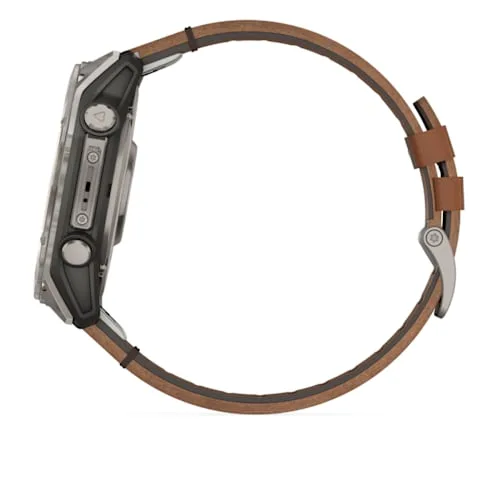 Garmin fēnix® 8 - 51 mm AMOLED Sapphire Graphit/Carbongrau Titan inklusive Ersatzarmband 010-02905-40