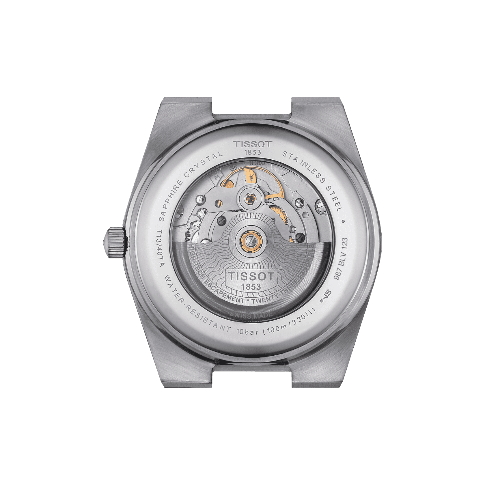 Tissot PRX Powermatic 80 Hellblau Ice Blue Herrenuhr T137.407.11.351.00