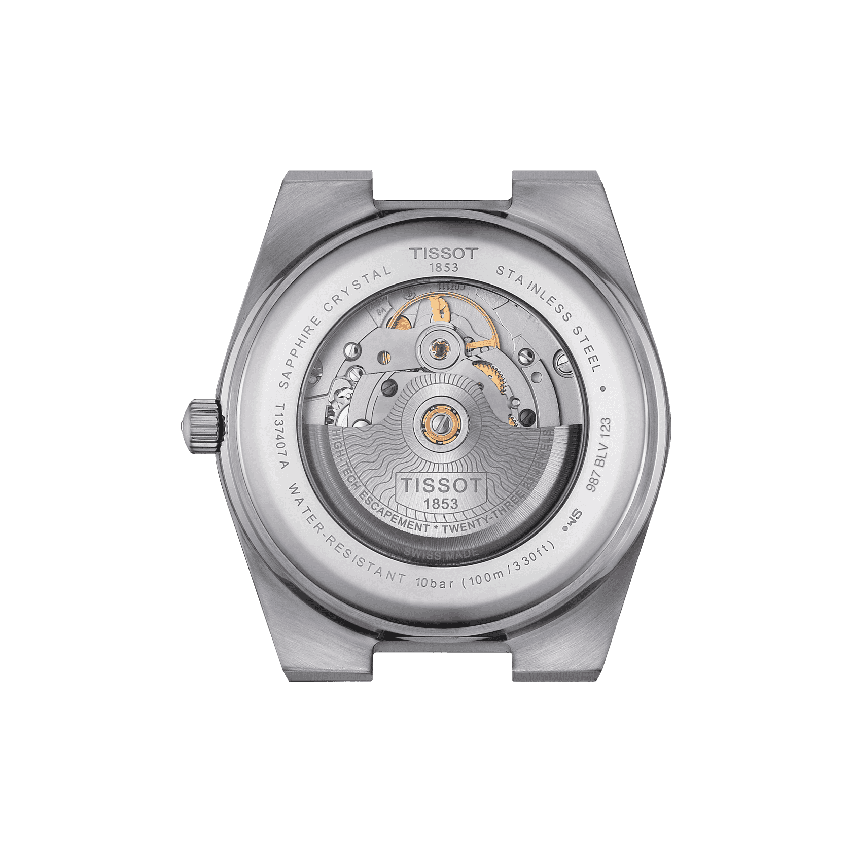 Tissot PRX Powermatic 80 Hellblau Ice Blue Herrenuhr T137.407.11.351.00
