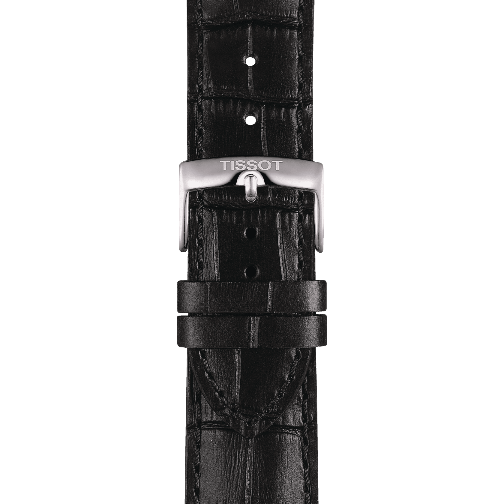Tissot Ersatzarmband Leder schwarz T852.013.405