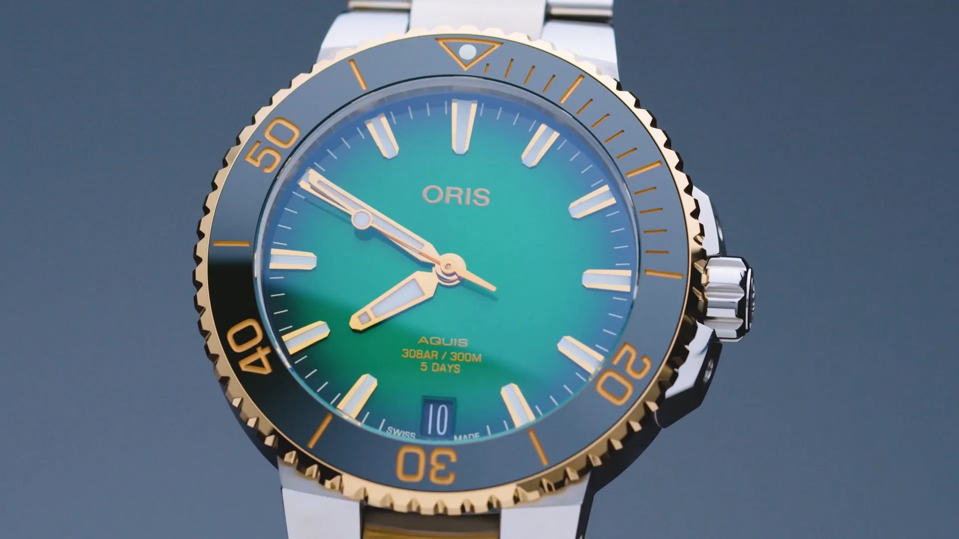 Oris Aquis Date Calibre 400 41,5mm  Taucheruhr Herrenuhr 01 400 7769 6357-07 8 22 09PE