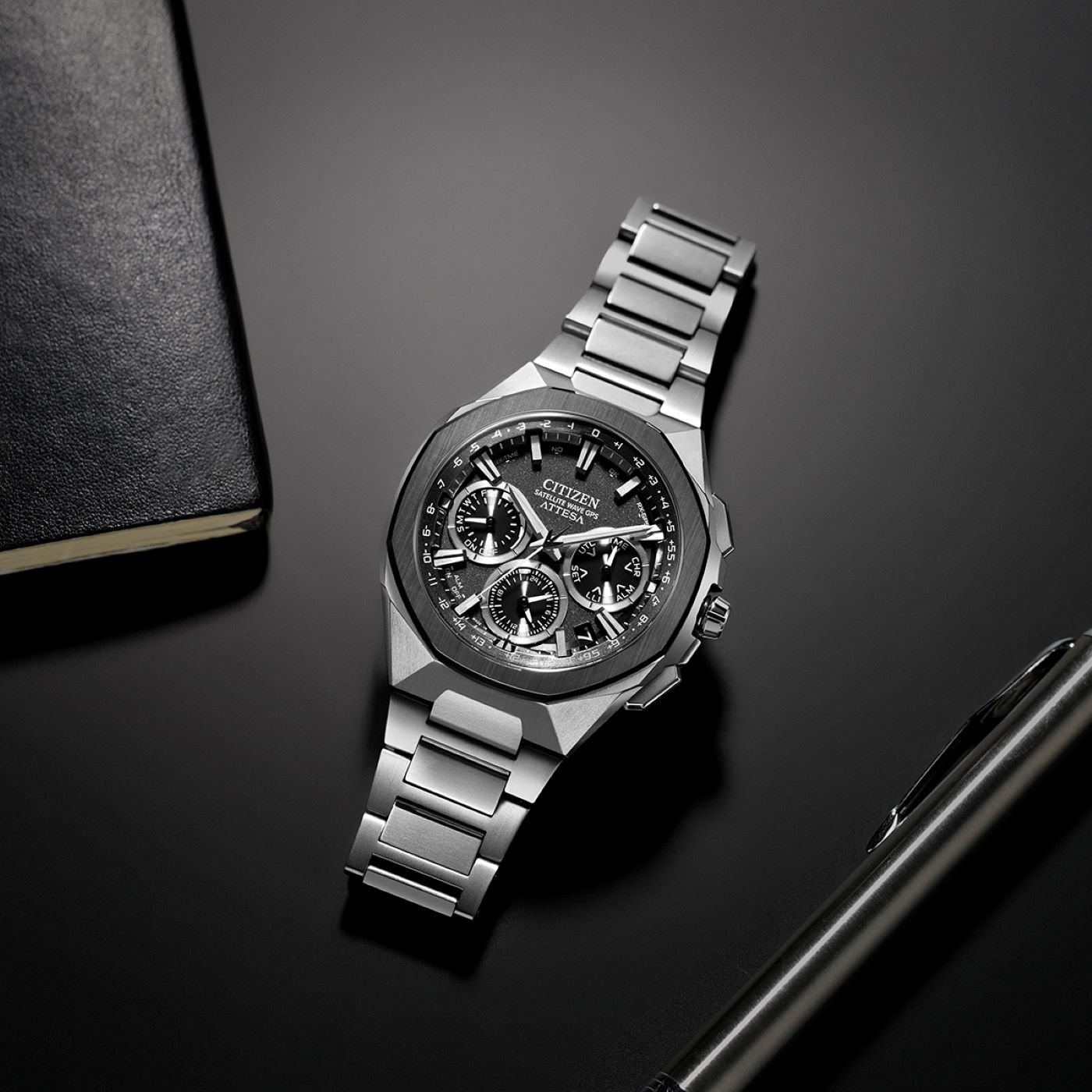 Citizen Attesa Satellite Wave GPS Herrenuhr CC4104-53E