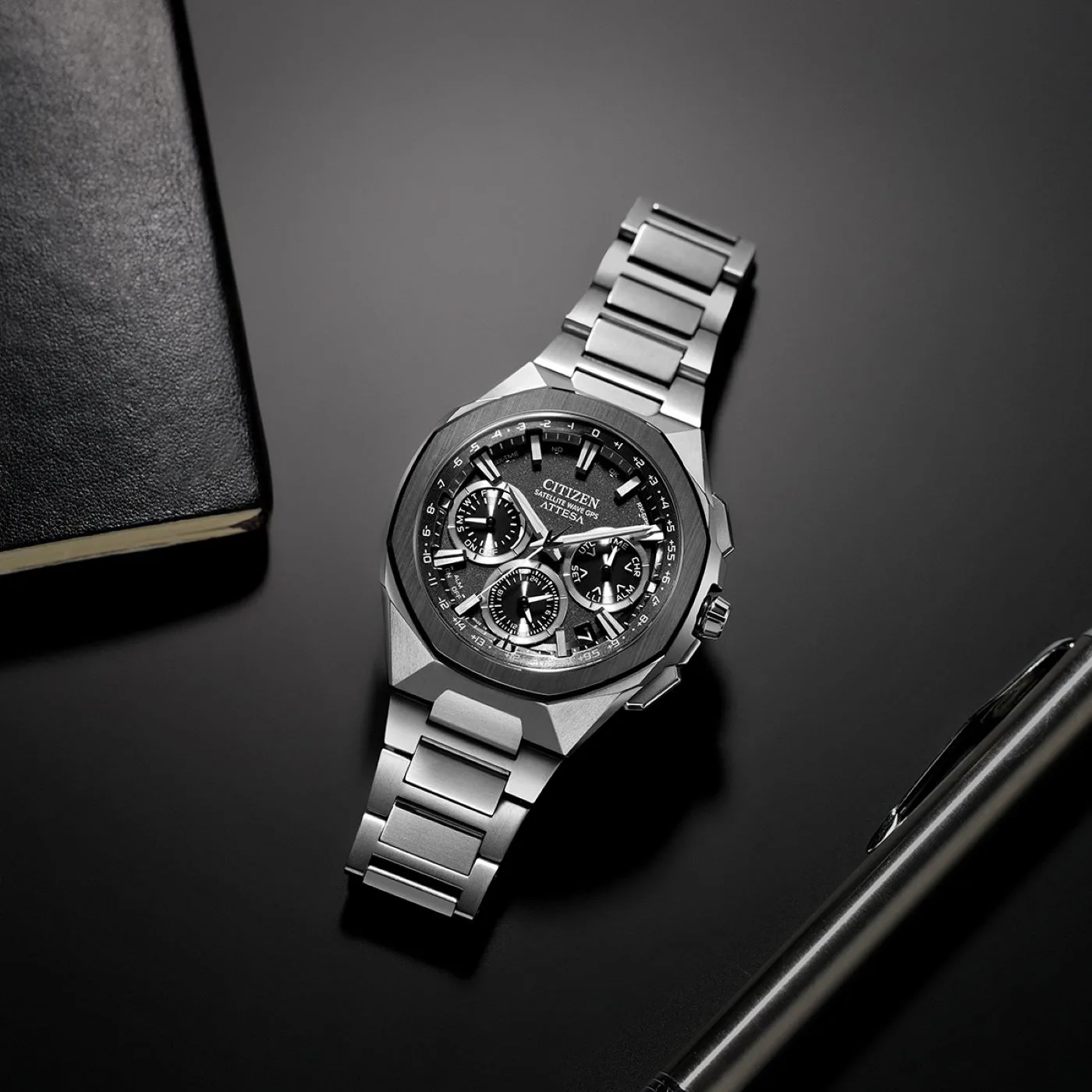 Citizen Attesa Satellite Wave GPS Herrenuhr CC4104-53E