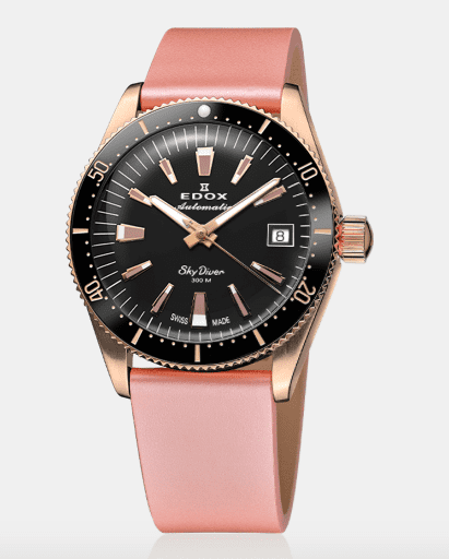 Edox SkyDiver 38 Date Automatic Special Edition Herrenuhr 80131 37RNC NI