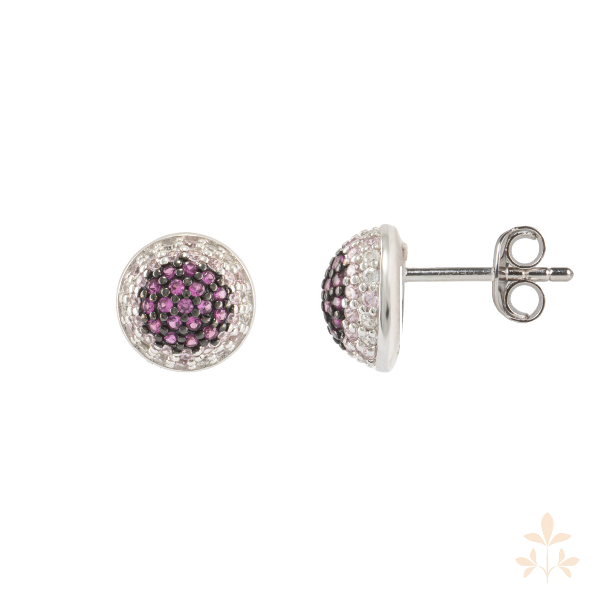 Seinerzeit Ruby Bambus Ohrringe SZA-2990-336