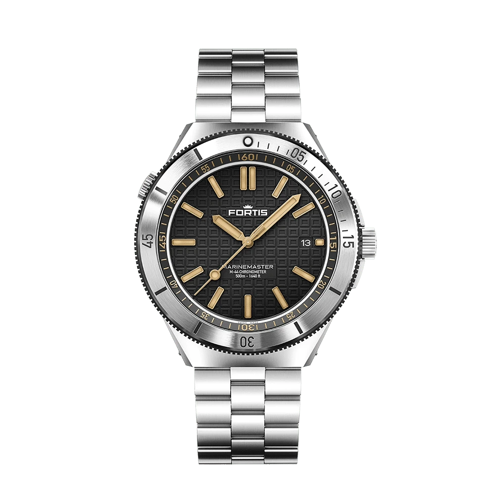 Fortis Marinemaster M-44 Black Resin Herrenuhr F8120018