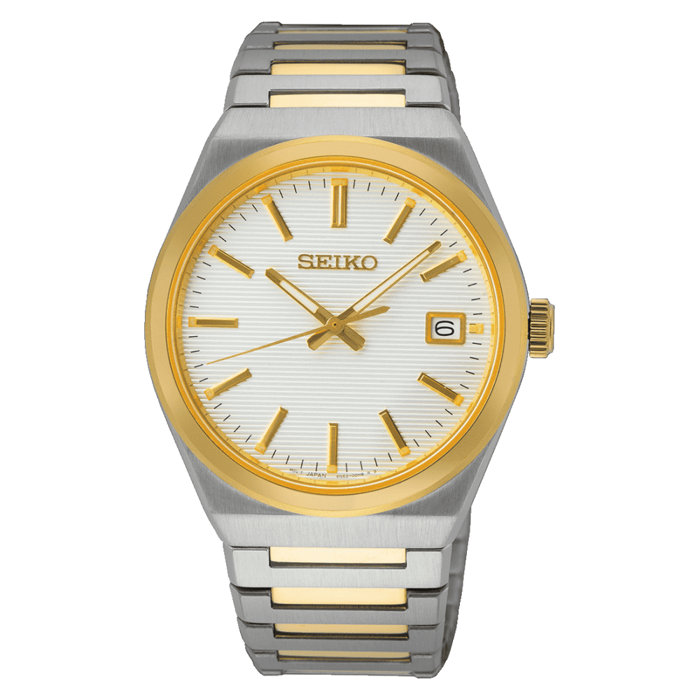 Seiko 3 Zeiger Quarz Herrenuhr SUR558P1