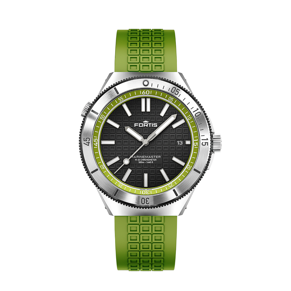 Fortis Marinemaster M-44 Woodpecker Green Herrenuhr F8120019