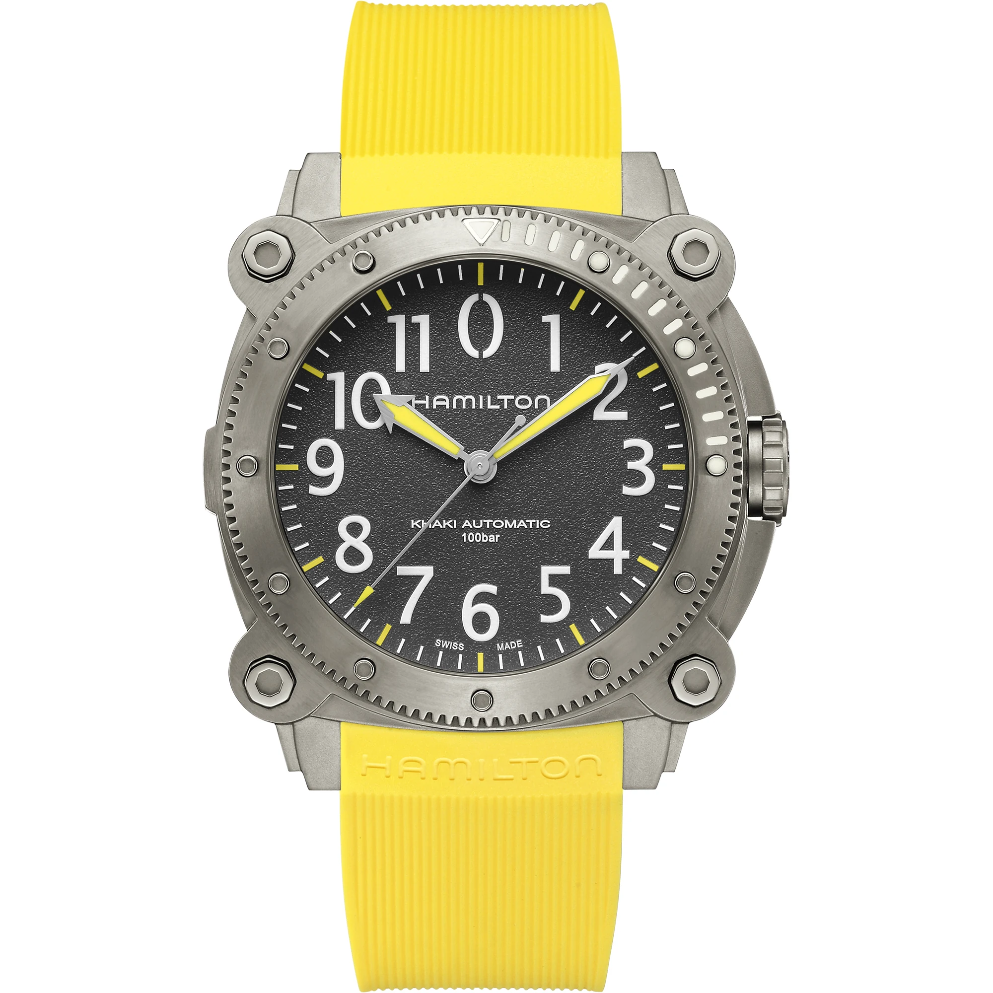 Hamilton Khaki Navy Belowzero Automatik Titanium Herrenuhr H78535380