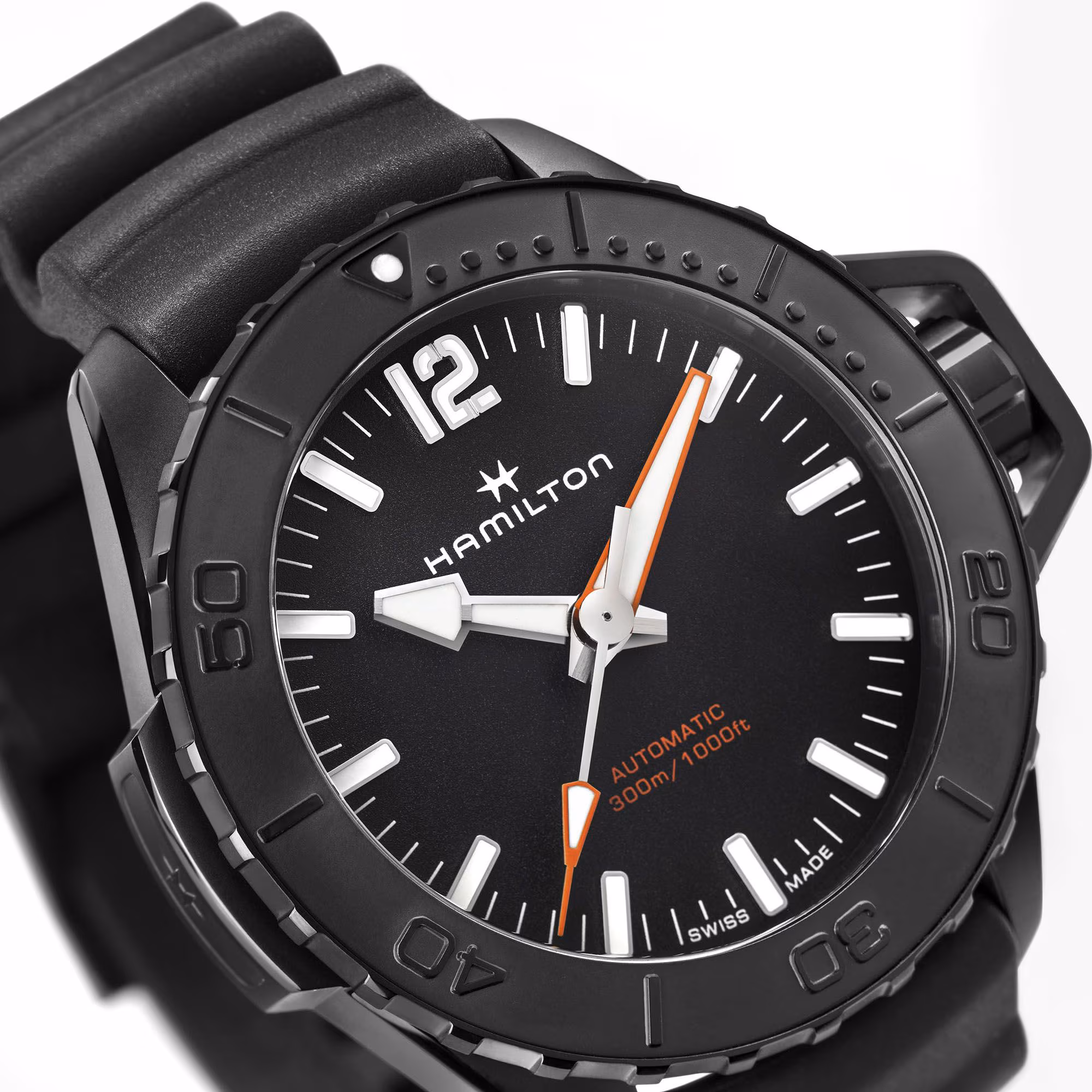 Hamilton KHAKI NAVY FROGMAN 46MM Herrenuhr H77855330