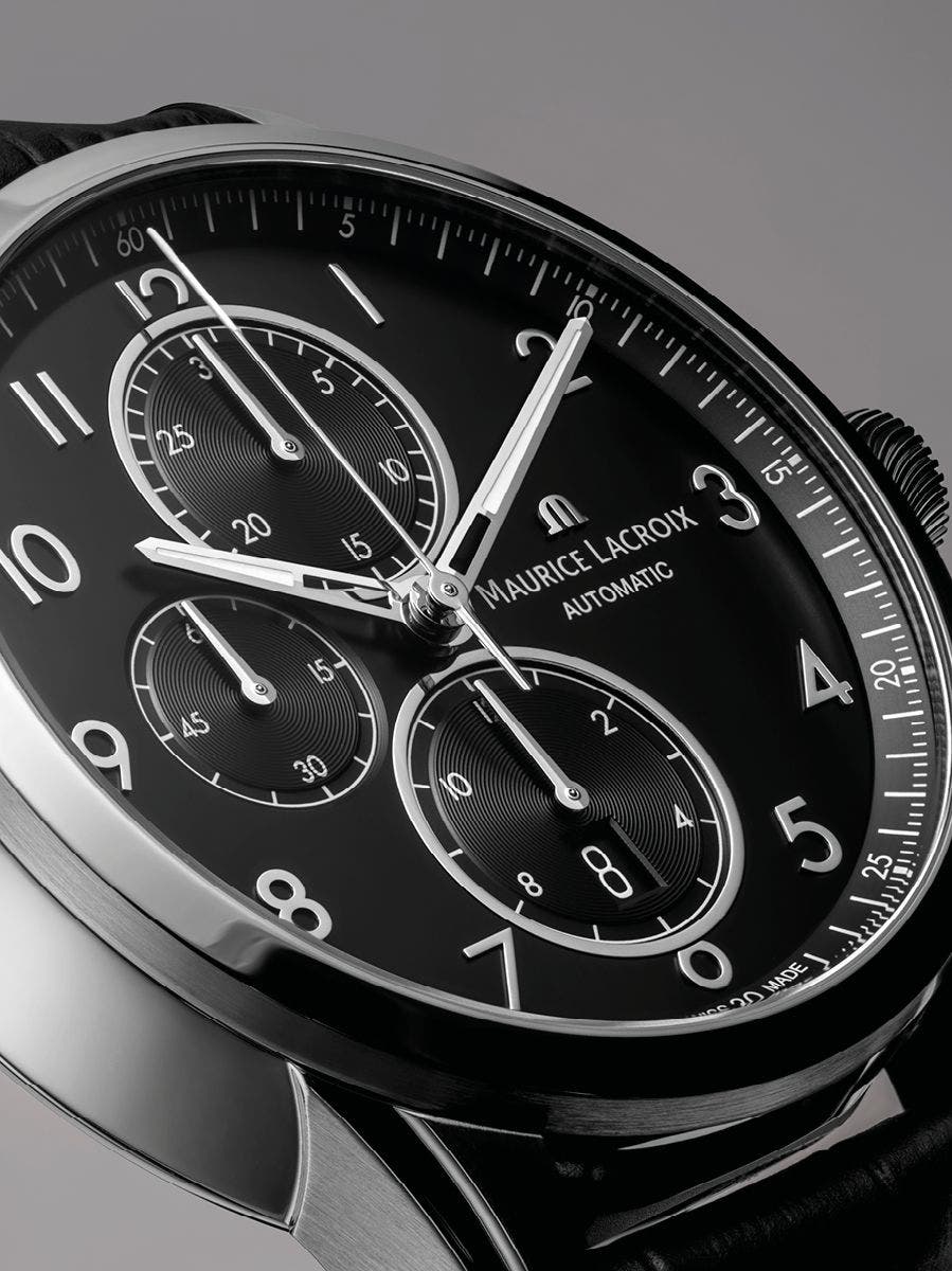 Maurice Lacroix Pontos Automatik Chronograph Herrenuhr PT6388-SS001-320-2