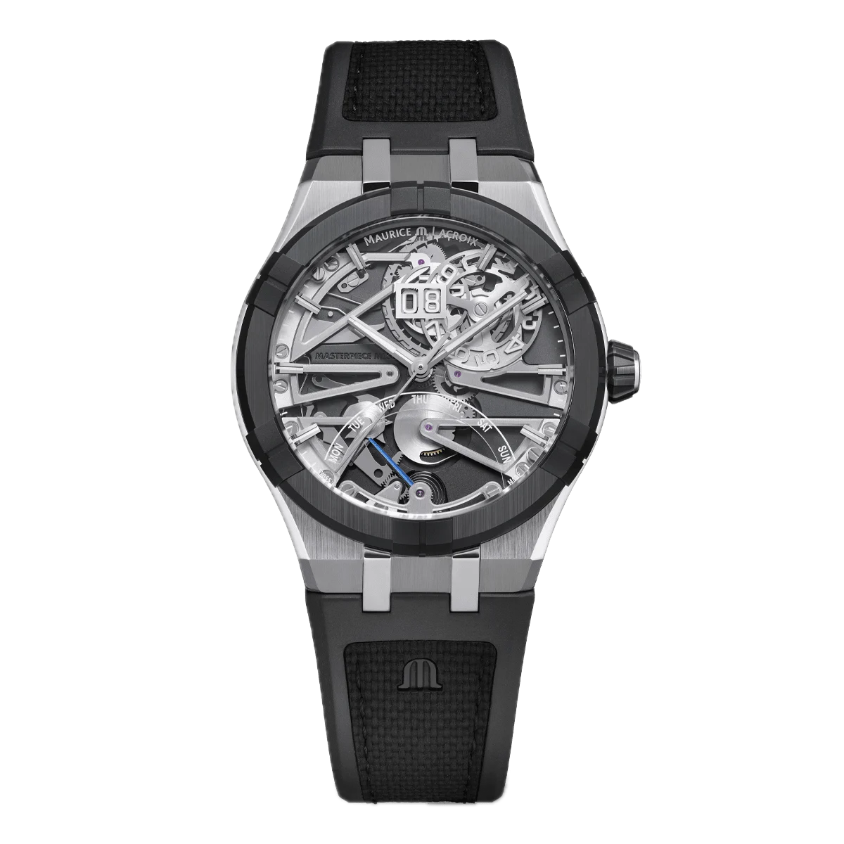 Maurice Lacroix AIKONIC Master Grand Date Retrograde Herrenuhr AC8008-SSL20-090-2