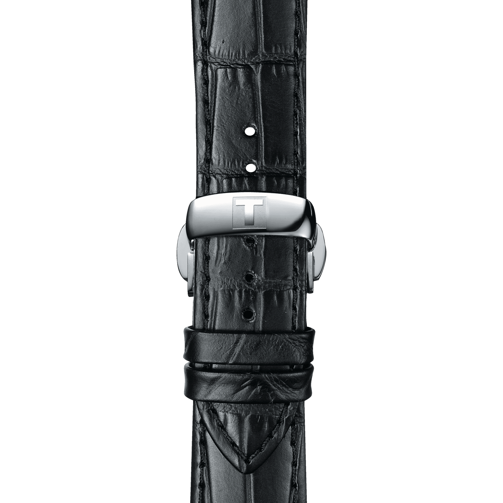 Tissot Ersatzarmband Leder schwarz