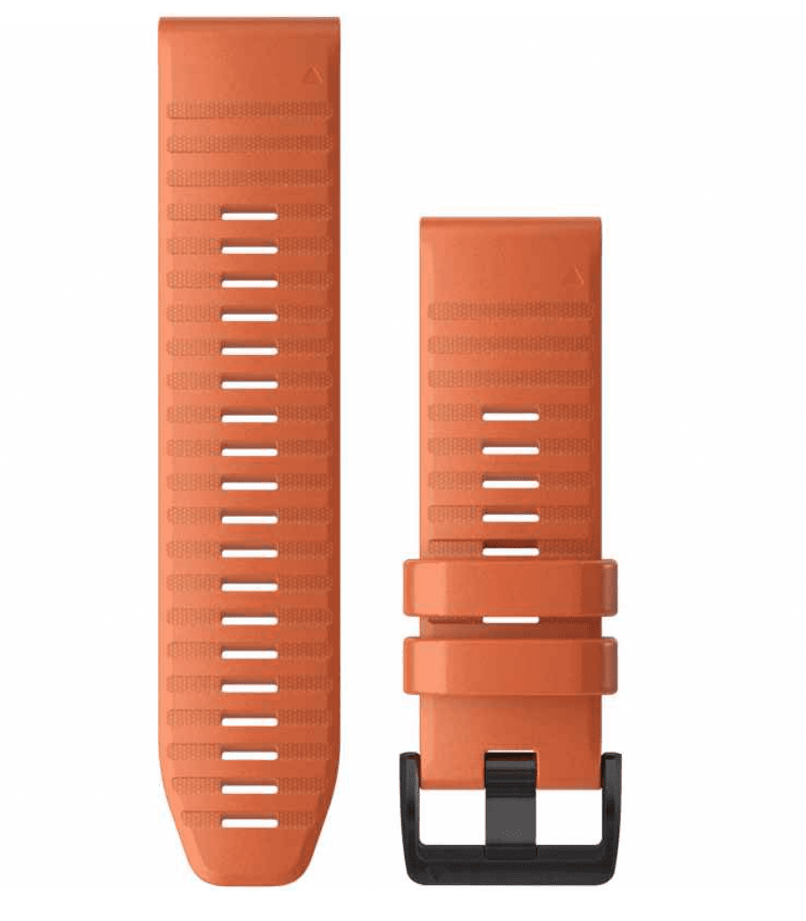 Garmin Ersatzarmband Quickfit® (Schnellwechsel-System) Silikonband Glutorange 22mm, 010-12863-01