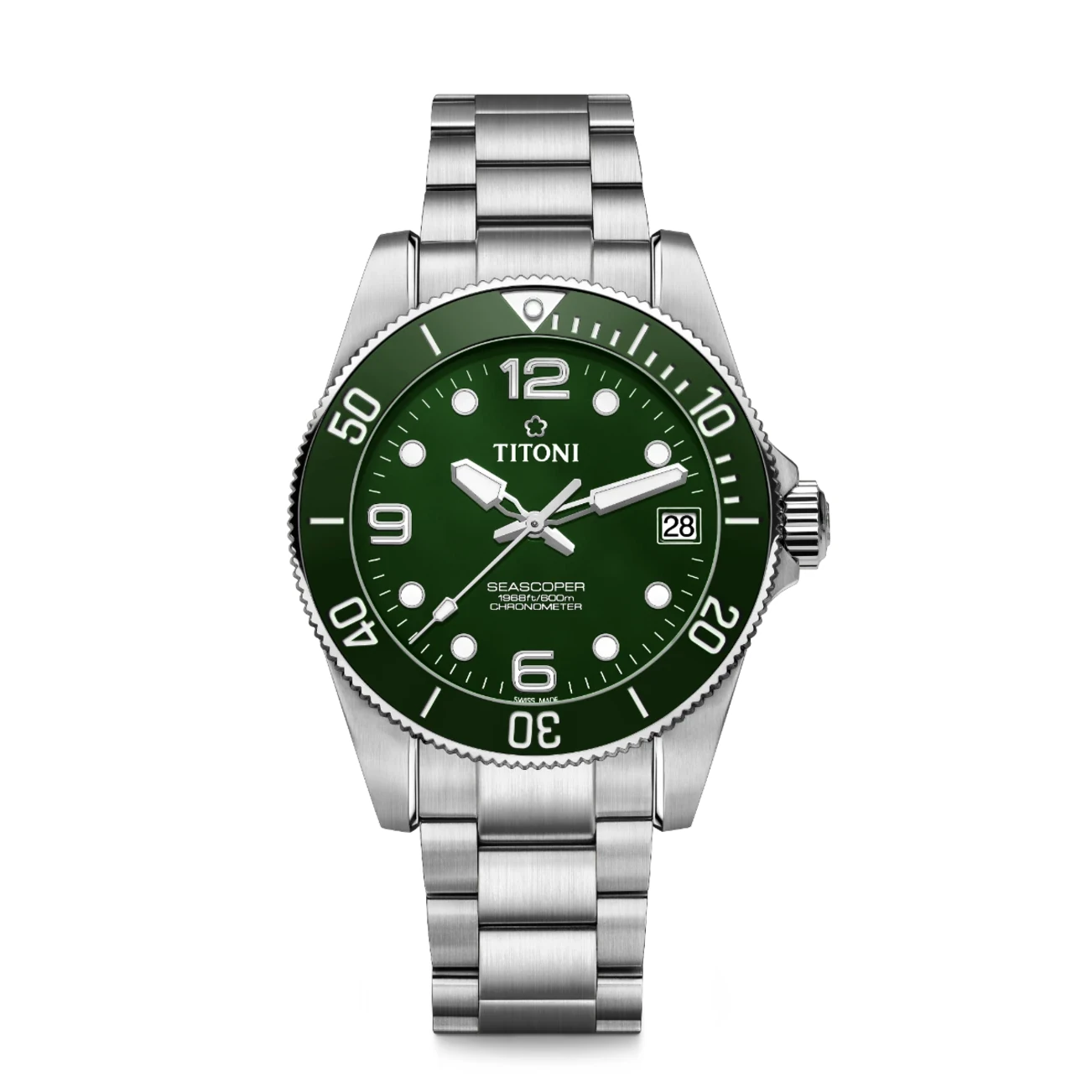 Titoni TITONI SEASCOPER CHRONOMETER 42MM Herrenuhr 83601 S-GN-739