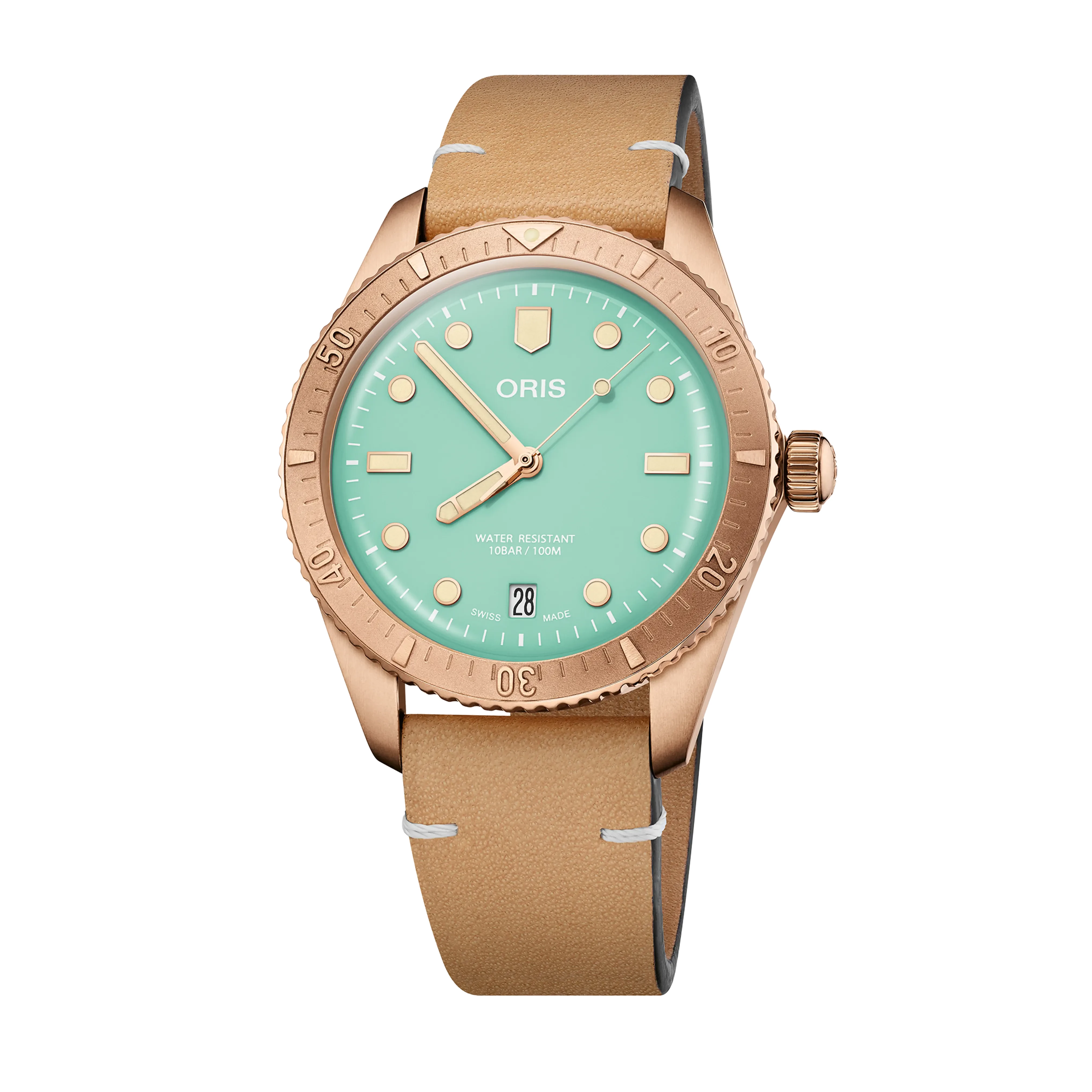 Oris Divers Sixty‑Five Cotton Candy 38mm Herrenuhr 01 733 7771 3157-07 5 19 04BR