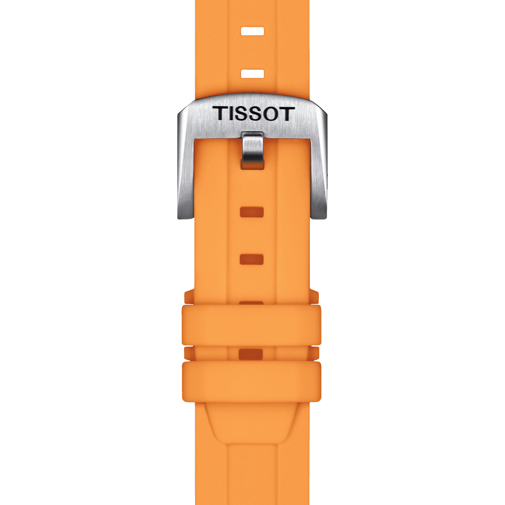 Tissot Ersatzarmband Silikon orange