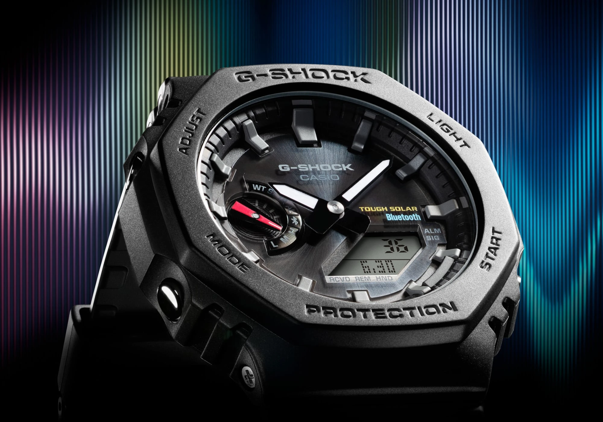 G-Shock Classic Multifunktionsuhr Herrenuhr GA-B2100-1AER