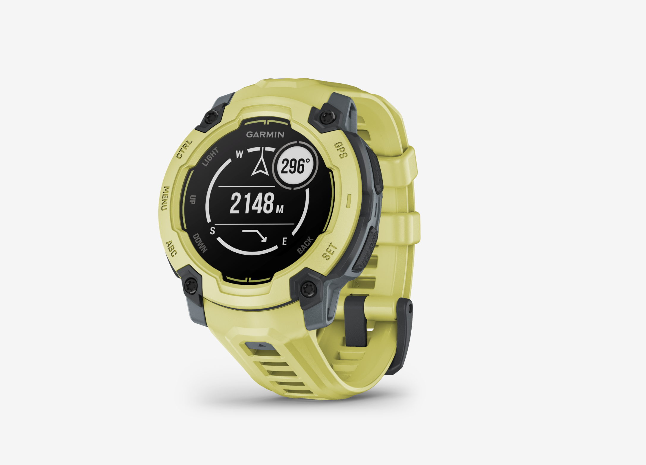  Garmin Instinct® E 010-02933-01 - 45 mm Twilight/Electric Lime mit Silikon-Wechselarmband 22 mm Electric Lime