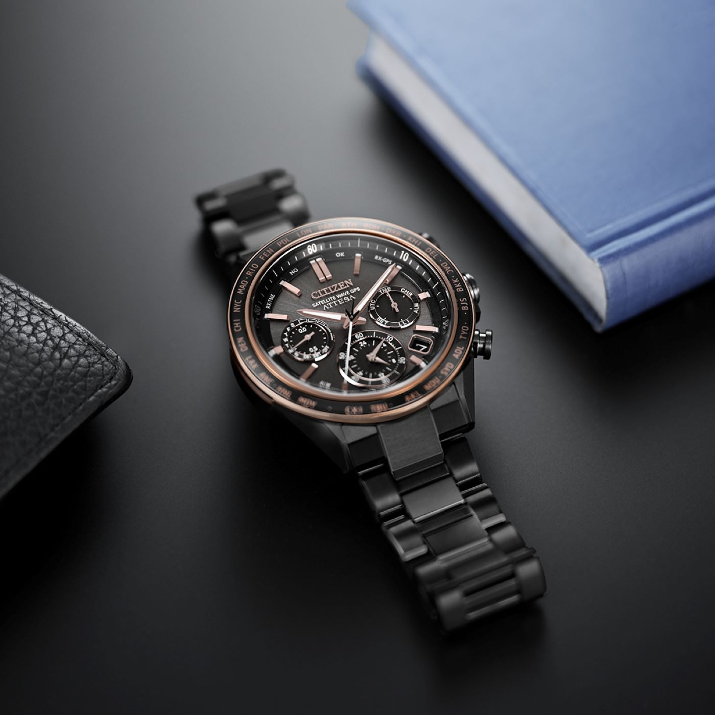 Citizen Attesa Satellite Wave Herrenuhr CC4074-61W