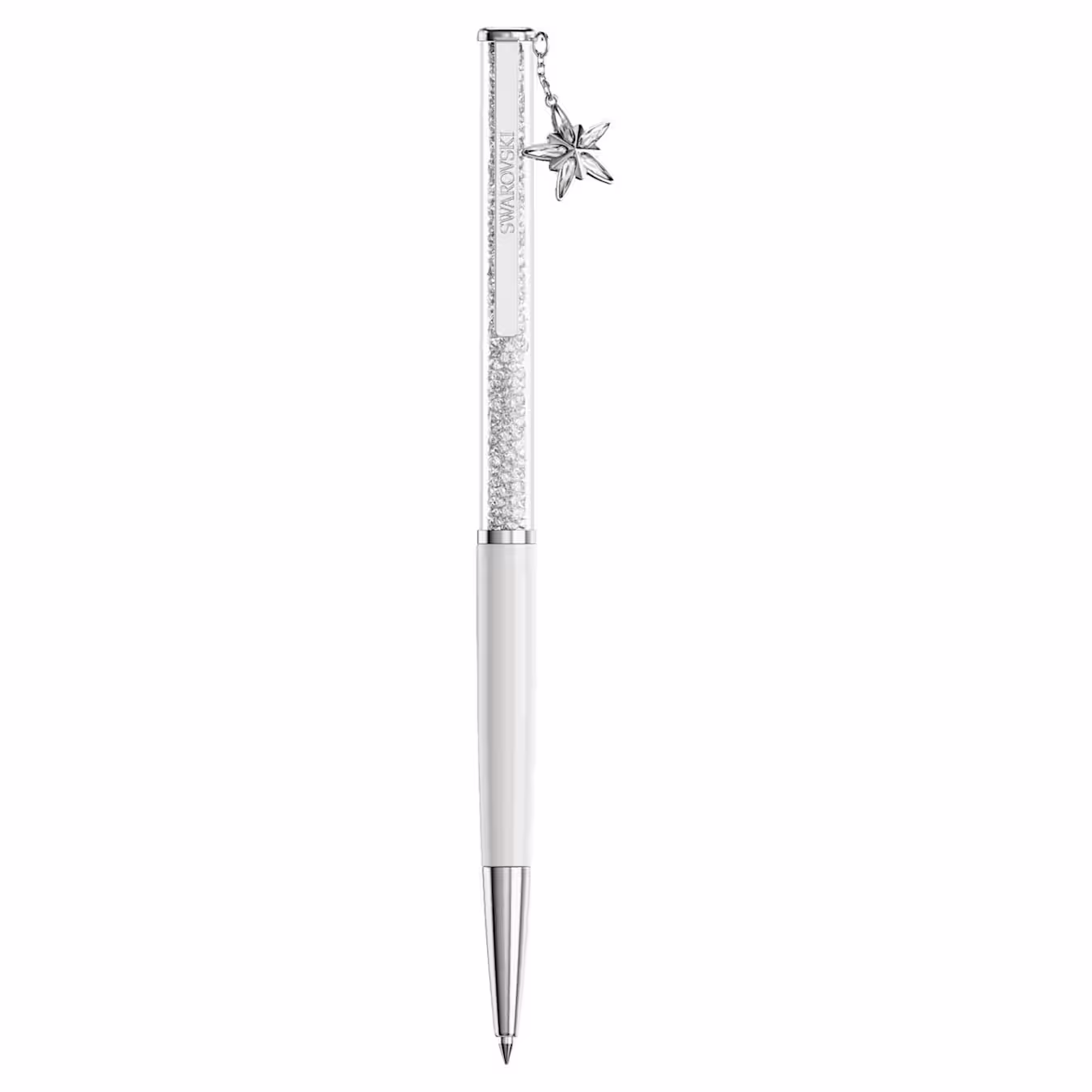 Swarovski Crystalline Kugelschreiber Weiß, Weiß lackiert, verchromt 5717136