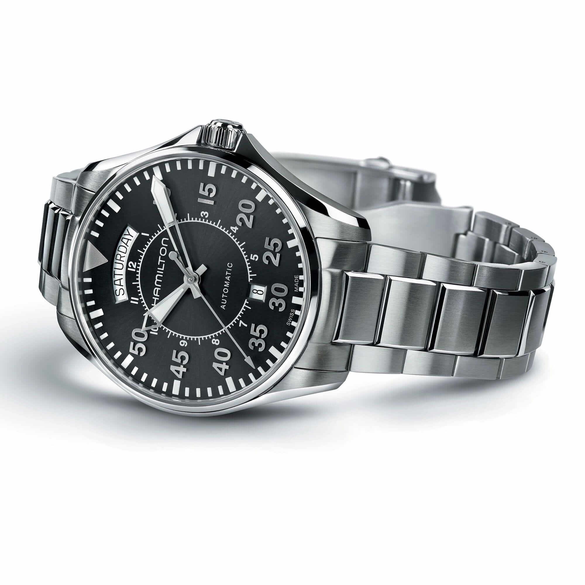 Hamilton Khaki Pilot Day Date Automatik H64615135 Herrenuhr
