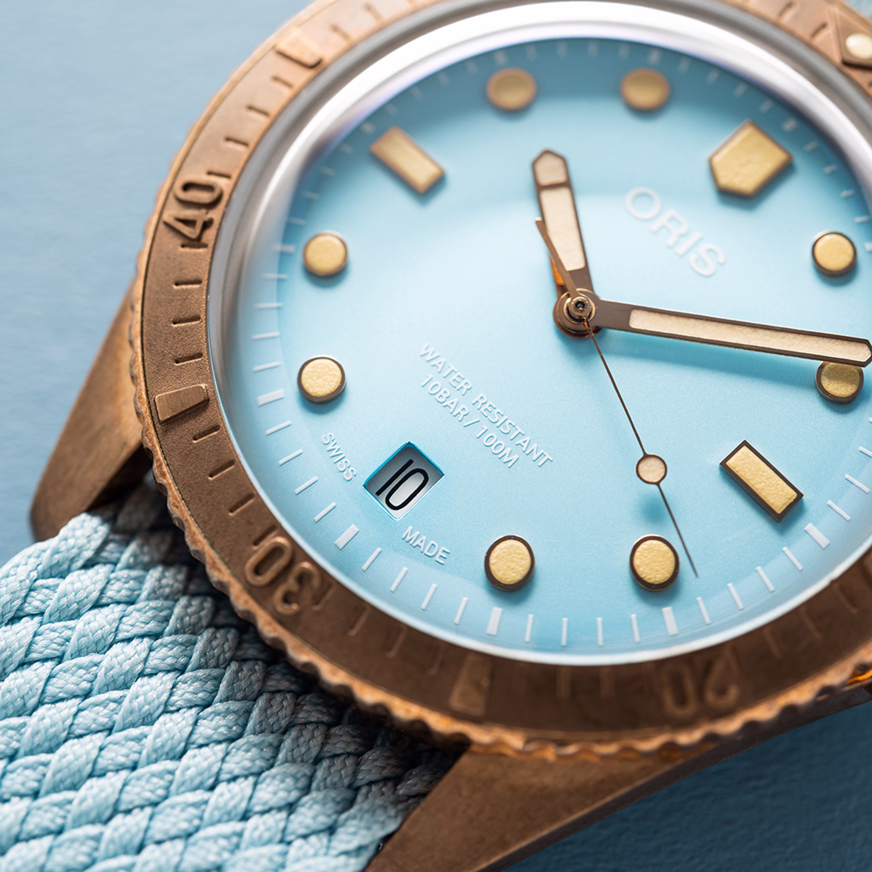 Oris Divers Sixty‑Five Cotton Candy 38mm Unisexuhr 01 733 7771 3155-07 3 19 02BRS