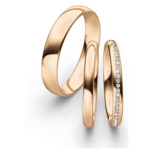 First Individual Love 3D TriSet Trauringpaar Rauschmayer 72-02035 / 73-02035 / 72-02036