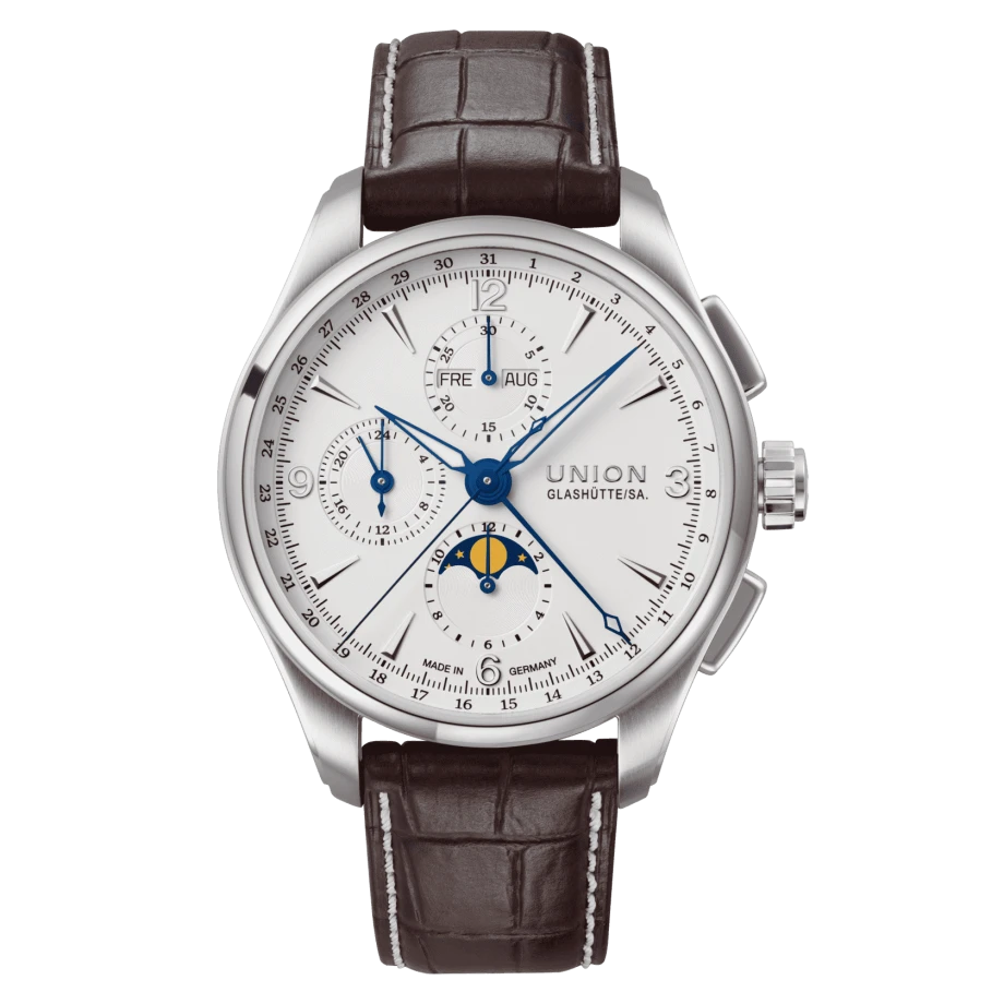 Union Glashütte Belisar Chronograph Mondphase Herrenuhr D014.425.16.017.00