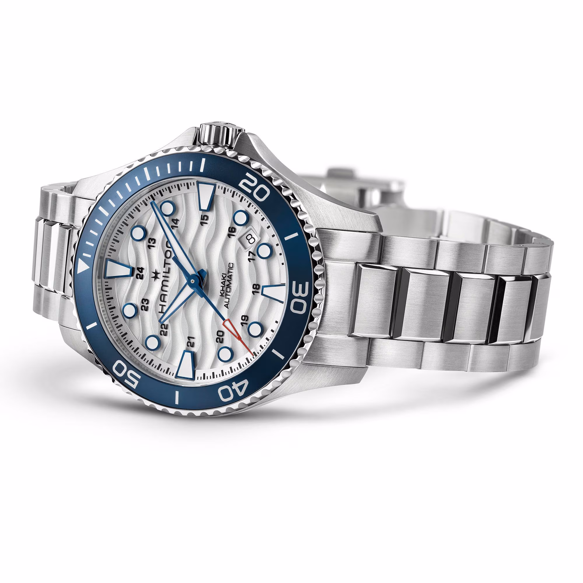 Hamilton Khaki Navy Scuba Auto 40 mm Herrenuhr H82425110