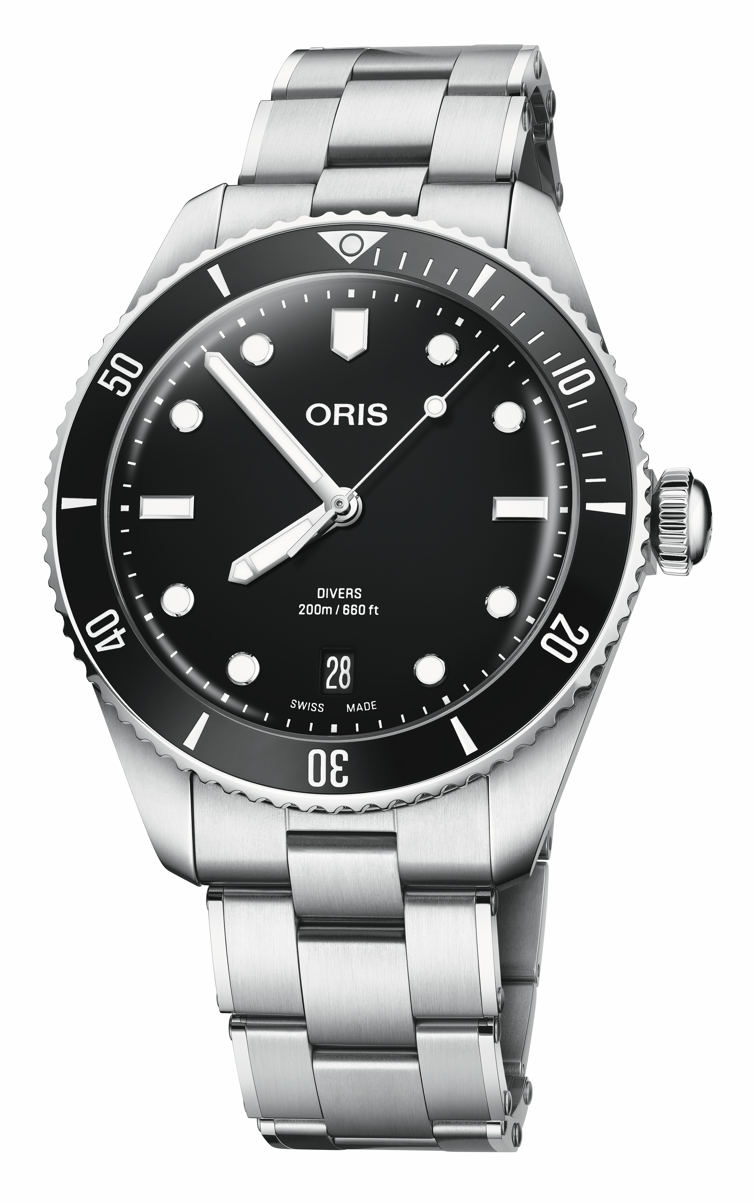 Oris Divers Date Automatik Herrenuhr inklusive Ersatzarmband, 01 733 7795 4054-Set