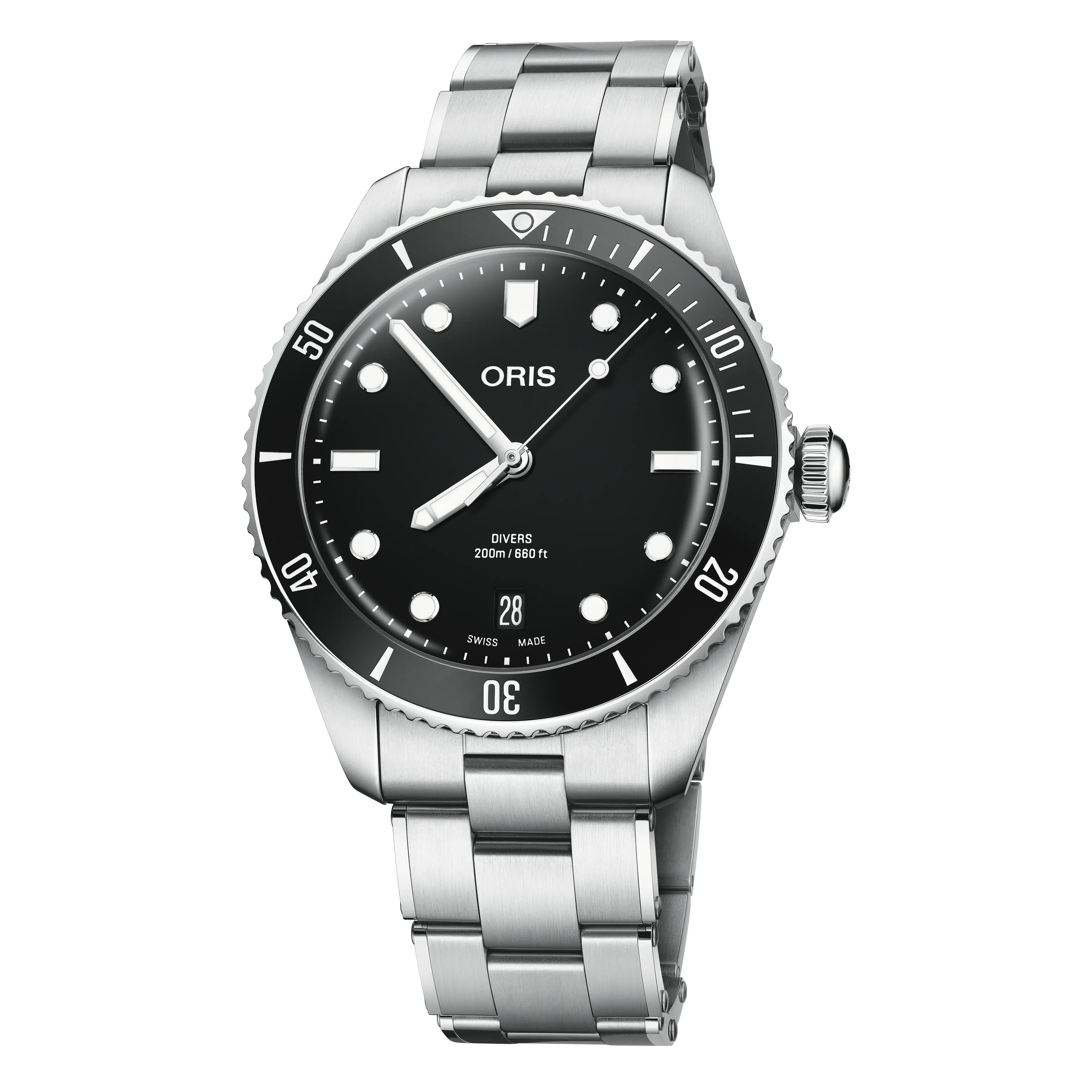 Oris Divers Date Automatik Herrenuhr inklusive Ersatzarmband, 01 733 7795 4054-Set