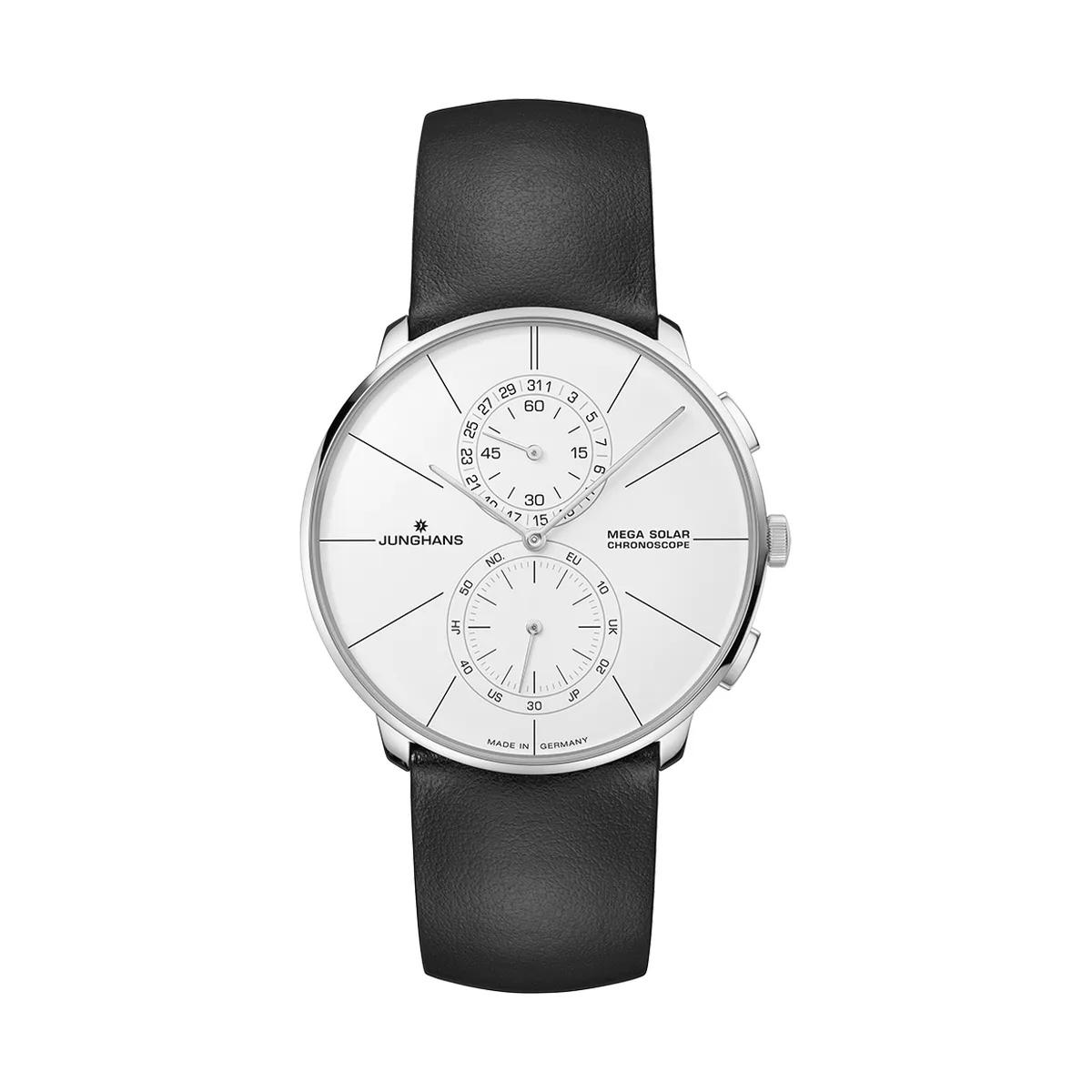 Junghans Meister fein Chronoscope Mega Solar Herrenuhr 59-4200.00