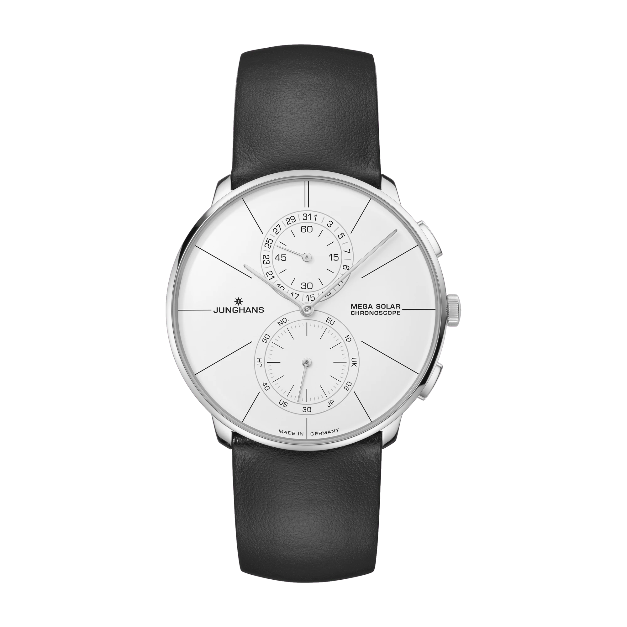 Junghans Meister fein Chronoscope Mega Solar Herrenuhr 59-4200.00