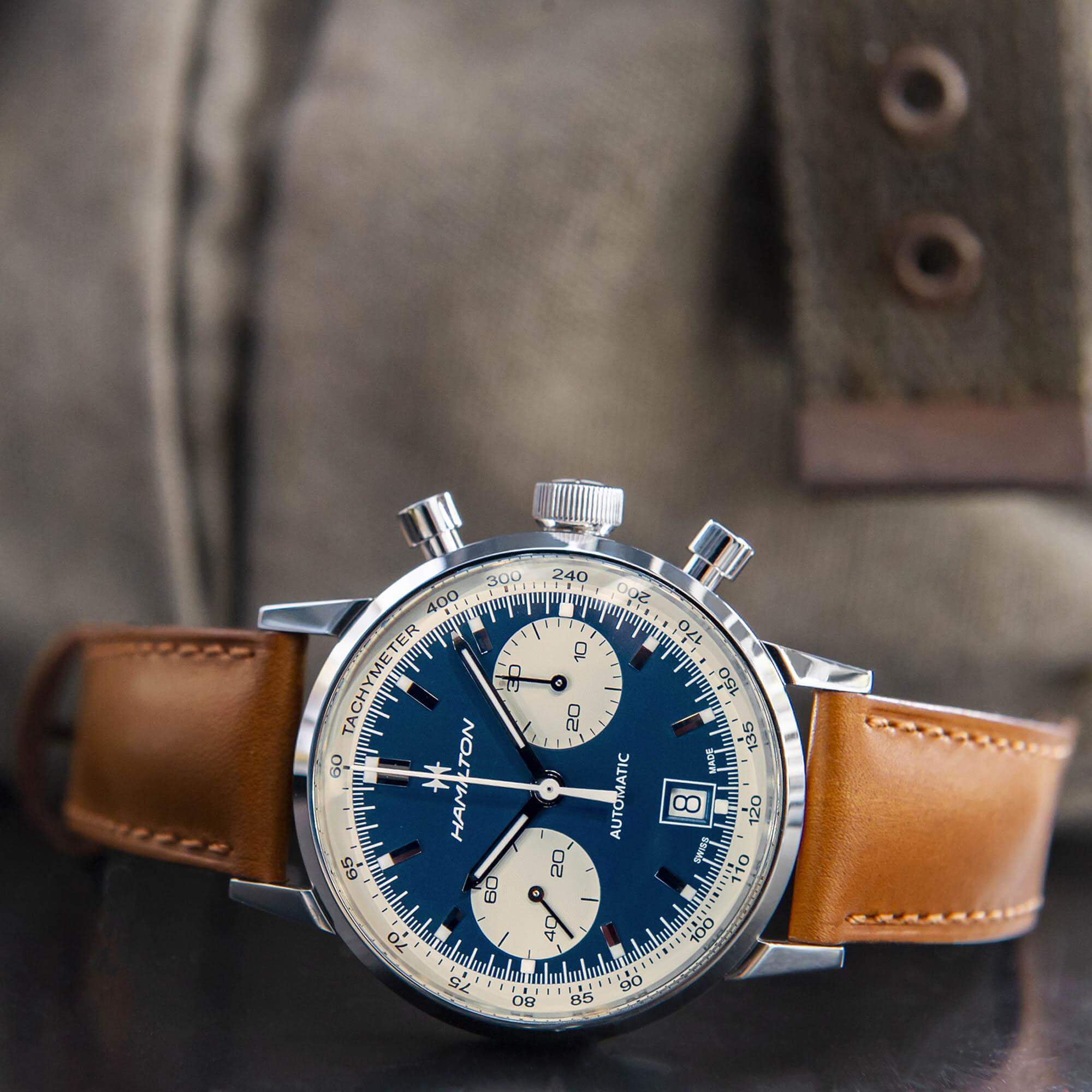 Hamilton Intra-Matic Automatik Chrono H38416541 Herrenuhr