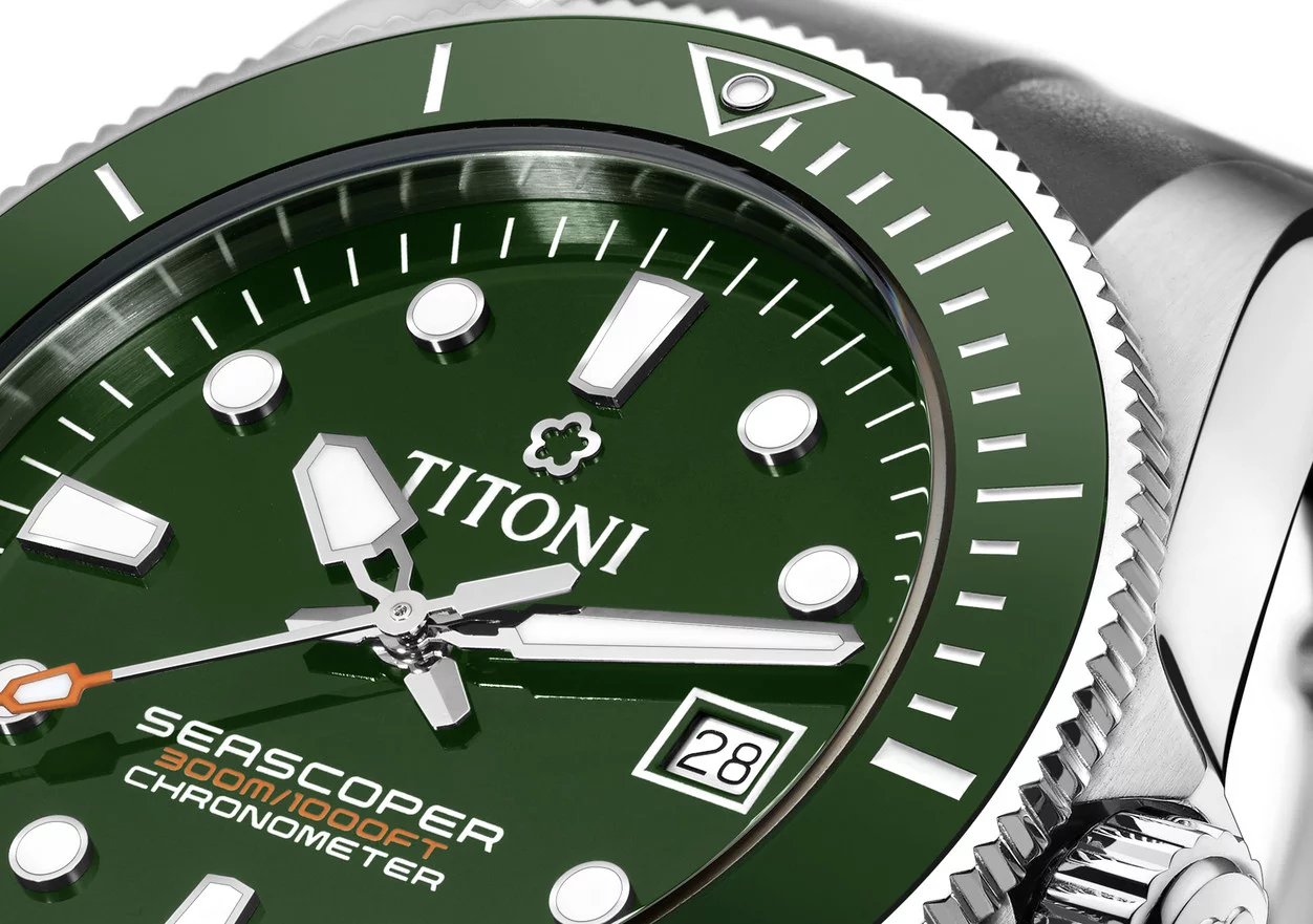 Titoni Seascoper 300 Herrenuhr 83300 S-GN-R-703