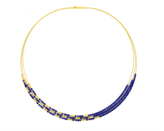Bernd Wolf Clini Collier Lapislazuli 43cm, 85233236-043