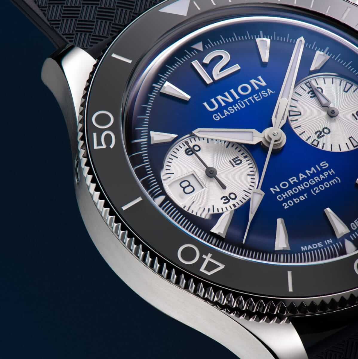 Union Glashütte Noramis Chronograph Sport Herrenuhr D012.927.17.047.00
