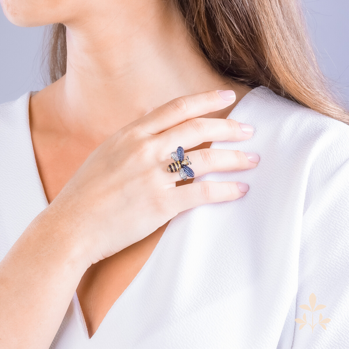 Seinerzeit Hunny Bienen Ring SZA-1990-158-L