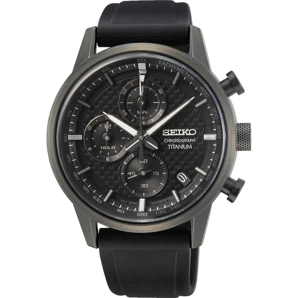 Seiko Titanium Chronograph SSB393P1 Herrenuhr
