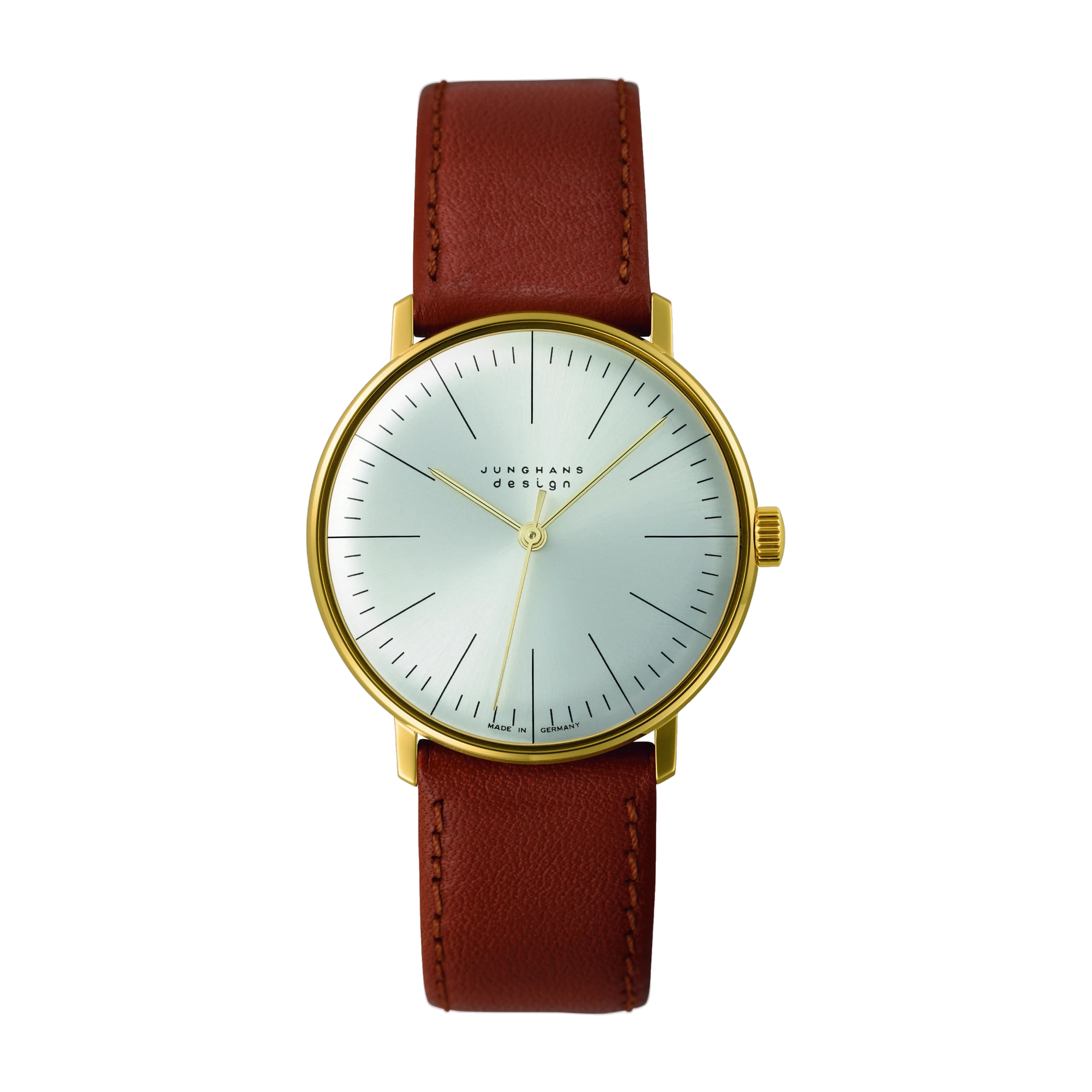 Junghans max bill Handaufzug Saphirglas Herrenuhr 027/5703.02